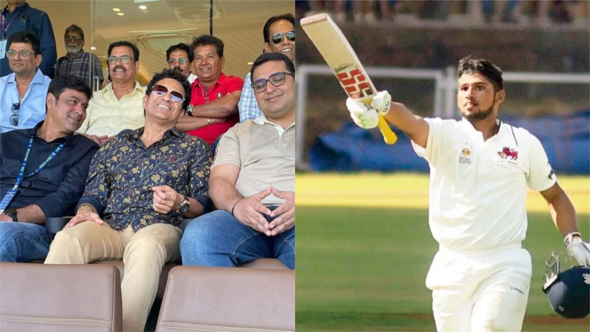 Ranji Trophy Final Musheer Khan Century breaks Sachin Tendulkar 29 years old record