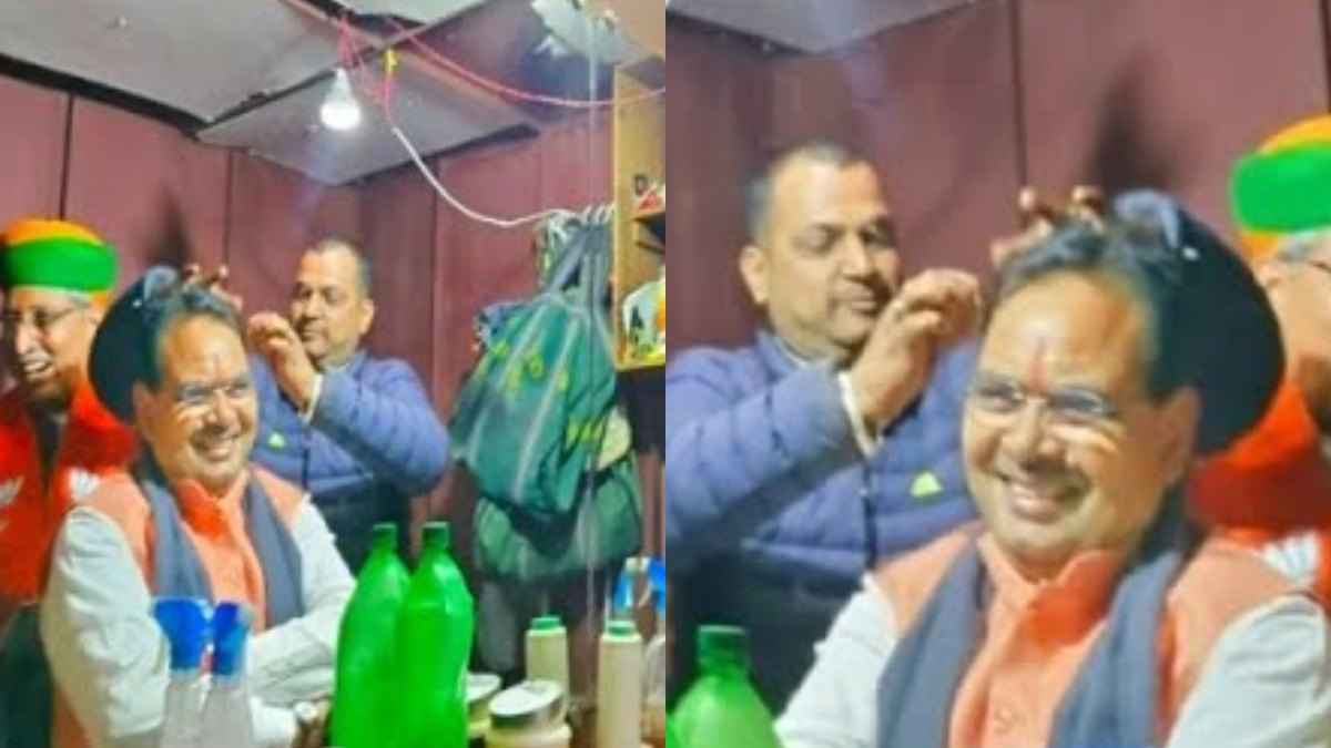 सीएम भजनलाल शर्मा अचानक पहुंचे छोटे से सैलून, वीडियो आया सामने