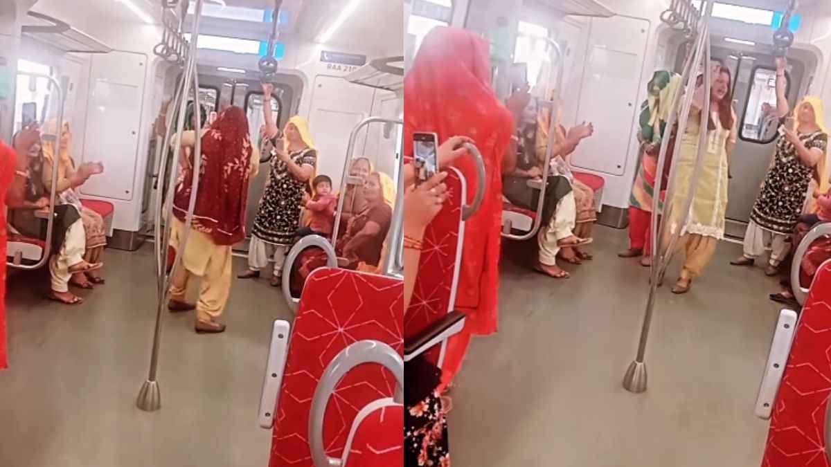मेट्रो के बाद अब रैपिड रेल का वीडियो वायरल, महिलाओं ने किया डांस