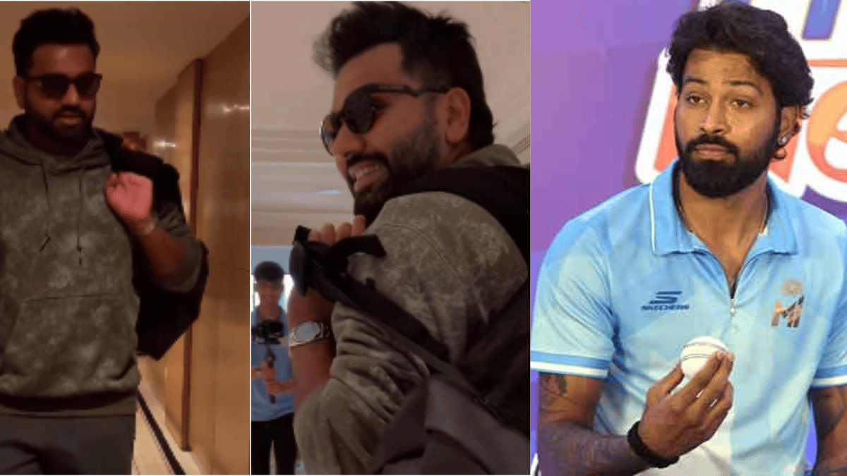 IPL 2024 Rohit Sharma join mumbai indians camp hardik pandya trollIPL 2024 Rohit Sharma join mumbai indians camp hardik pandya troll