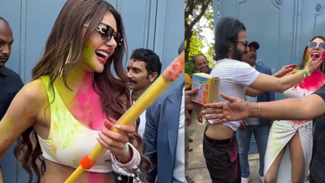 Sherlyn Chopra Holi Look Viral