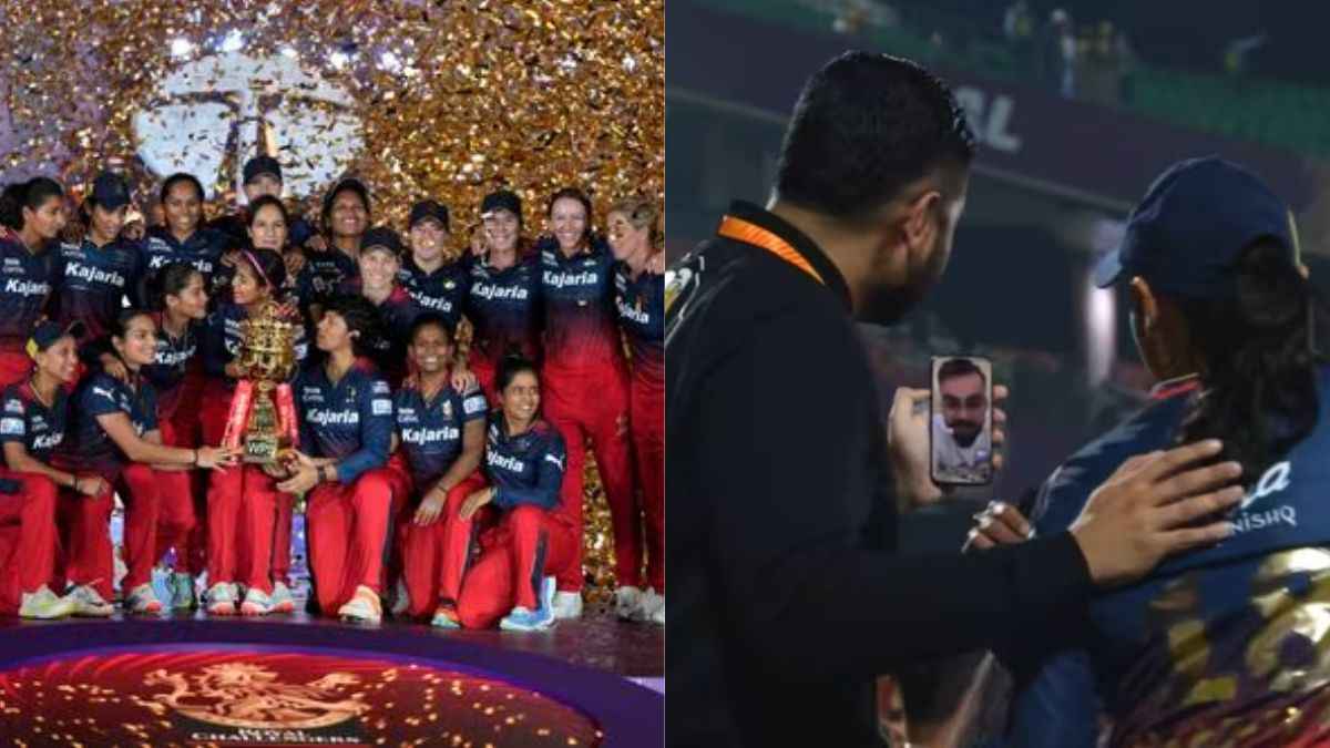 WPL 2024: RCB की जीत में जमकर थिरके Virat Kohli, वीडियो आया सामने