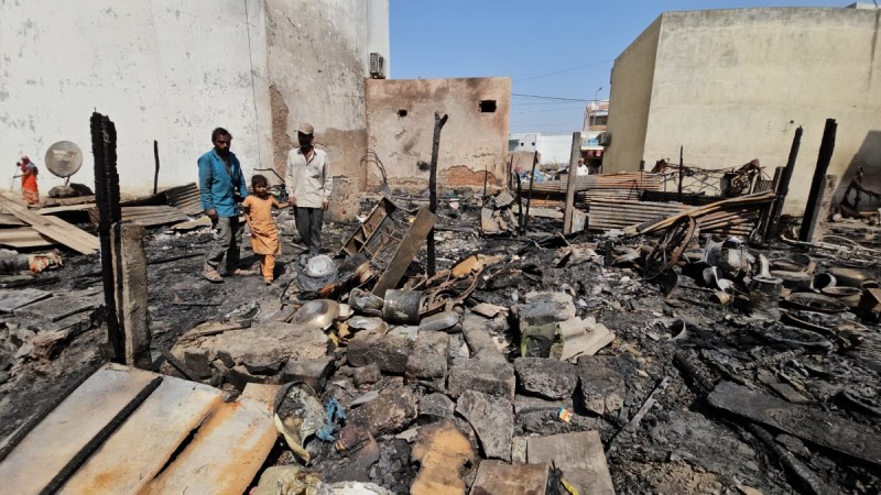 kutch, fire