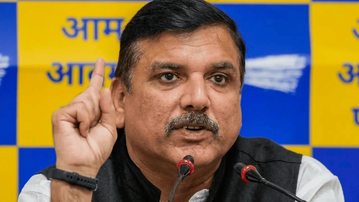 AAP Leader Sanjay Singh