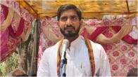 Aditya Yadav Addressing A Program