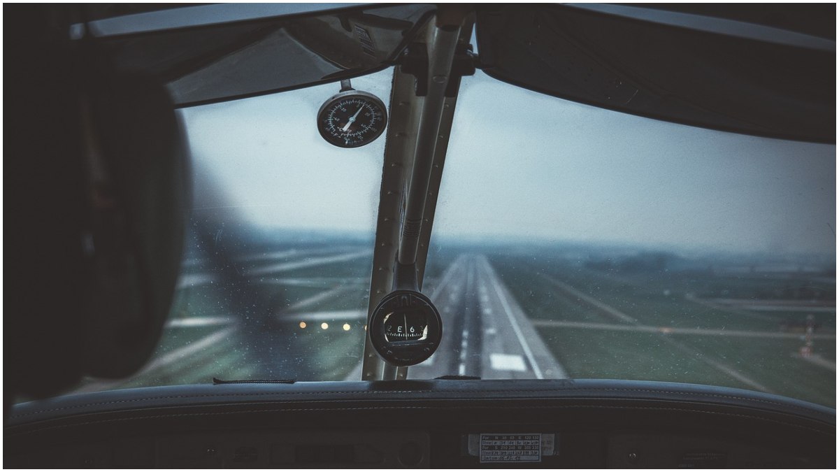 Airplane on Runway