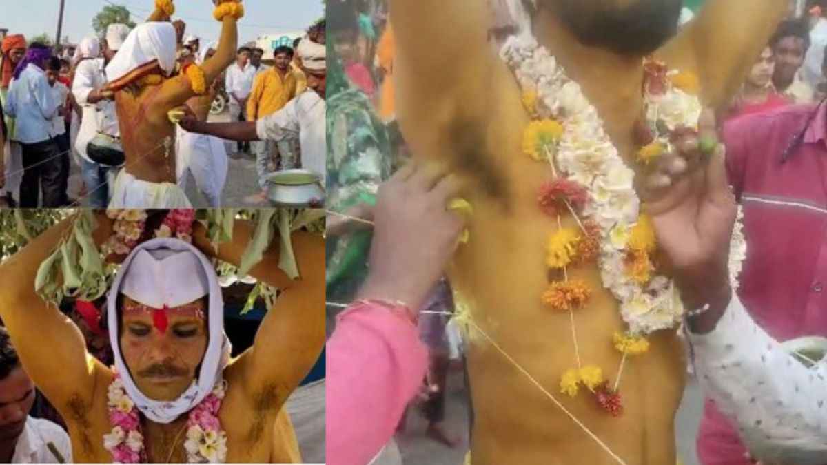 दर्दनाक पर अजीबोगरीब रिवाज... शरीर में छेद कर नाड़ा पिरोकर करते डांस, इंसान बनते हैं बैल