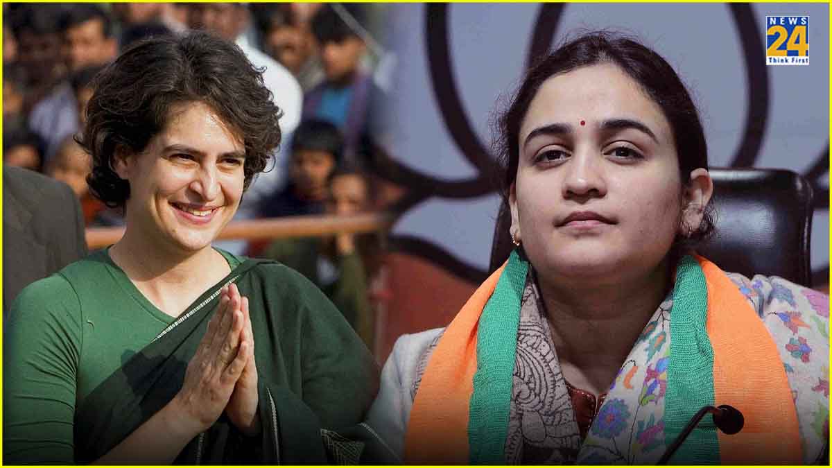 Aparna Yadav Priyanka Gandhi