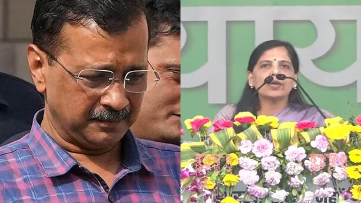 Arvind Kejriwal Meet Sunita Kejriwal