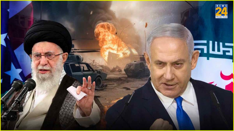 Iran's Supreme Leader, Ayatollah Ali Khamenei And Israel's PM Benjamin Netanyahu