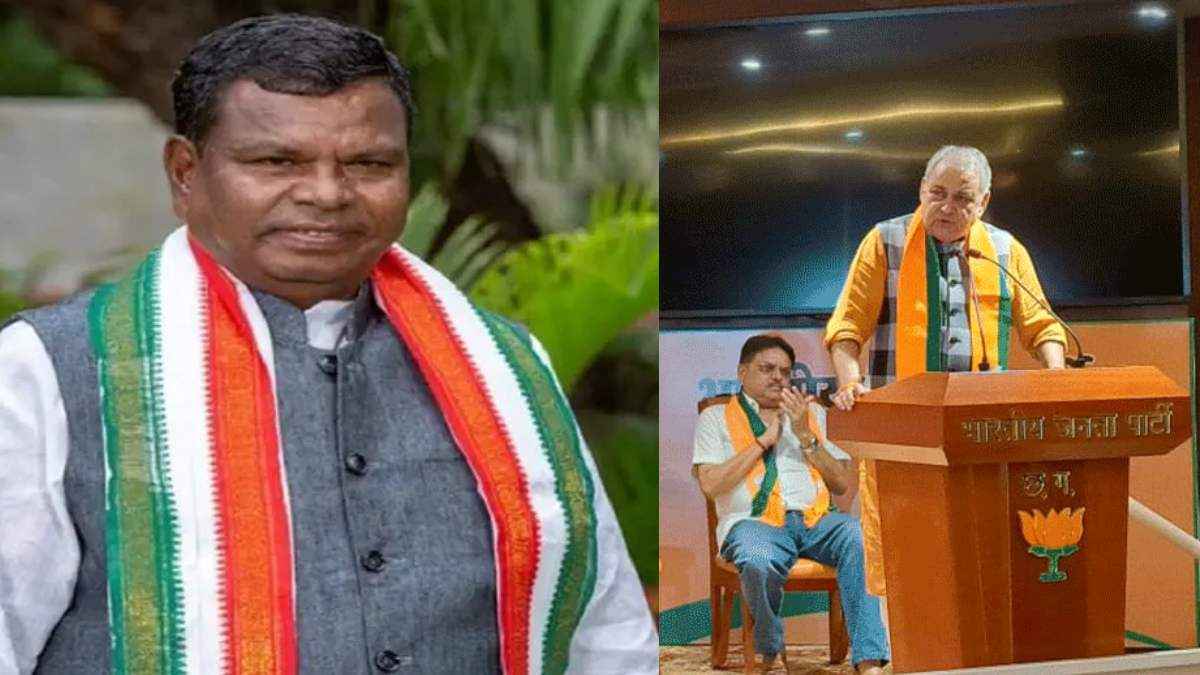 BJP MLA Dharamjit Singh Targets Kawasi Lakhma and Congress