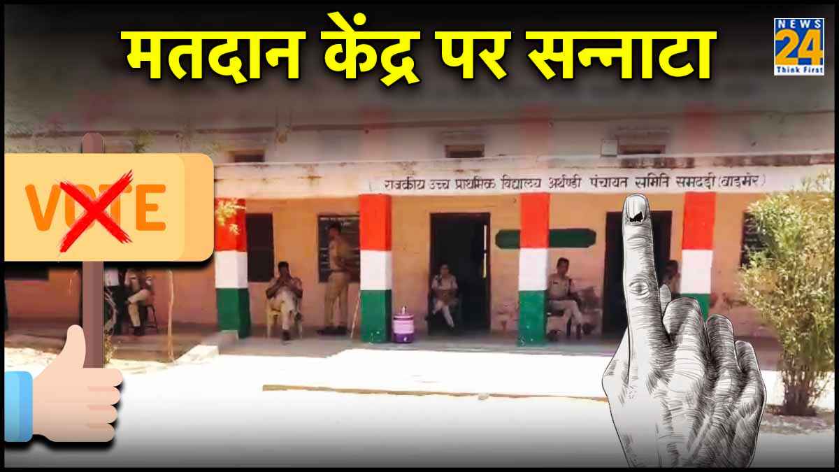 55 फीसदी वोट‍िंंग फ‍िर भी राजस्‍थान के इस गांव में नहीं पड़ा एक भी वोट, इंतजार करते रहे चुनावकर्मी