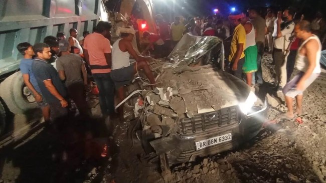 Bhagalpur Road Accident Bhagalpur Road Accident