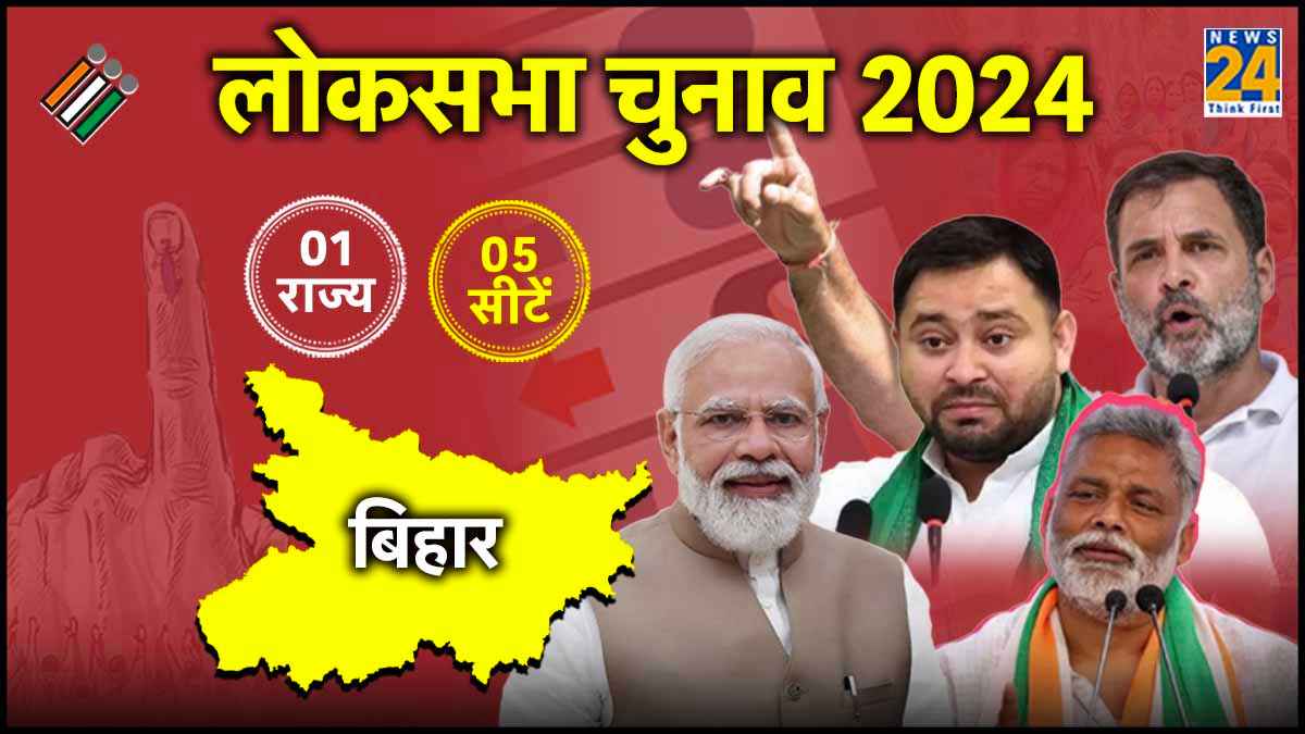 बिहार की 5 सीटों पर वोटिंग जारी, पूर्णिया में पप्पू यादव निर्दलीय तो किशनगंज में 3 मुस्लिम कैंडिडेट