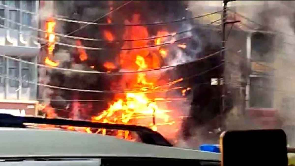 होटल में भीषण आग, 6 लोग जिंदा जले; बिहार के पटना में रेलवे स्टेशन के पास अग्निकांड