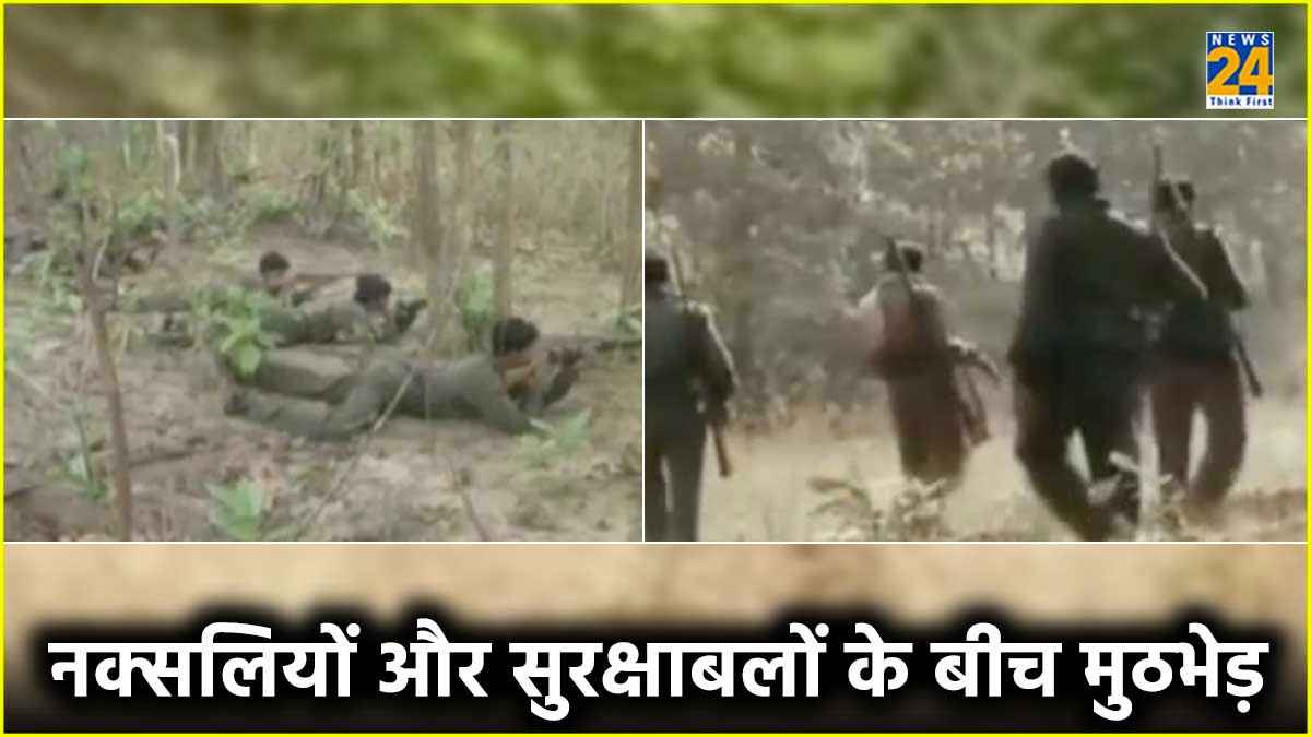 छत्तीसगढ़ के बीजापुर में नक्सलियों और सुरक्षाबलों के बीच मुठभेड़, 8 नक्सली ढेर