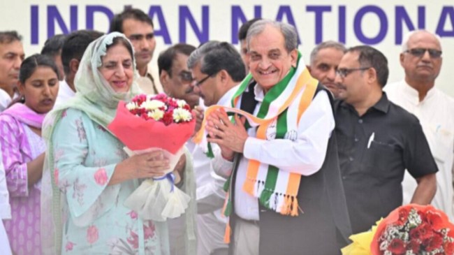 Birendra Singh Joined Congress