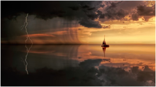 Boat in Sea Boat in Sea