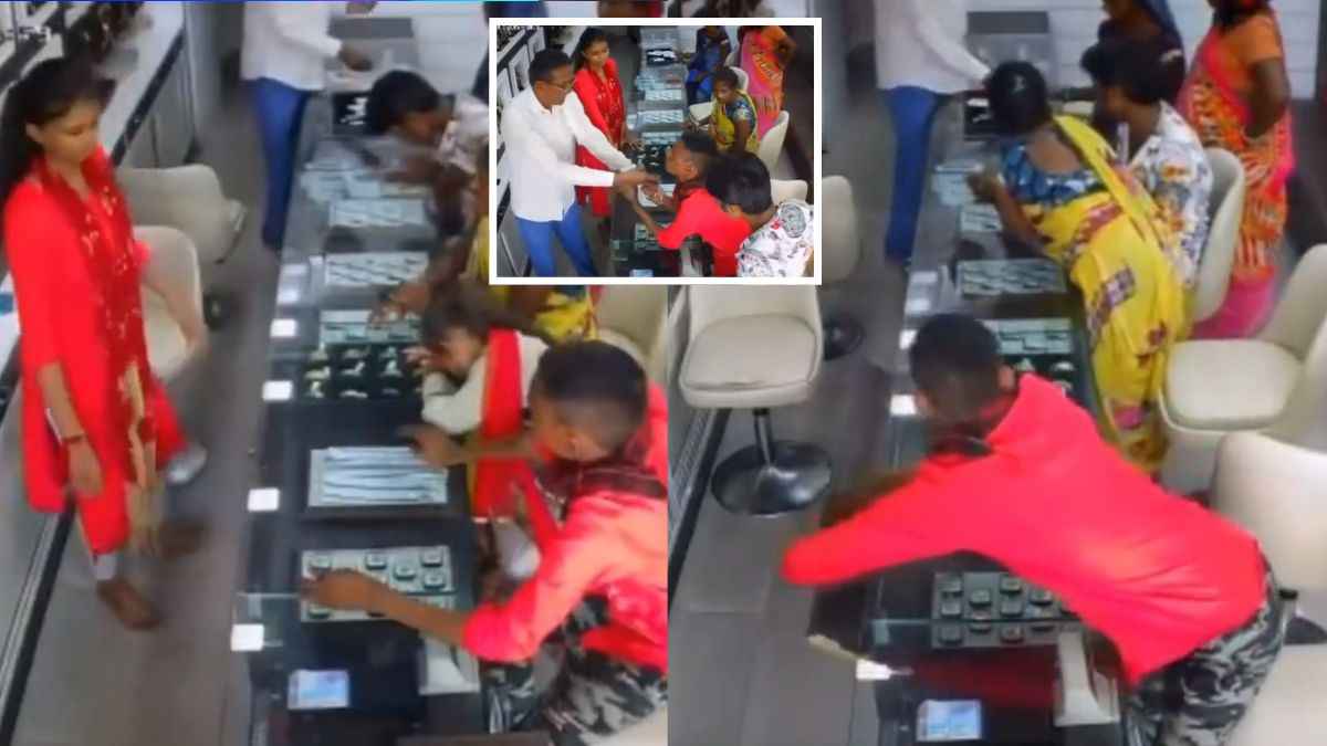 Boy Caught Stealing