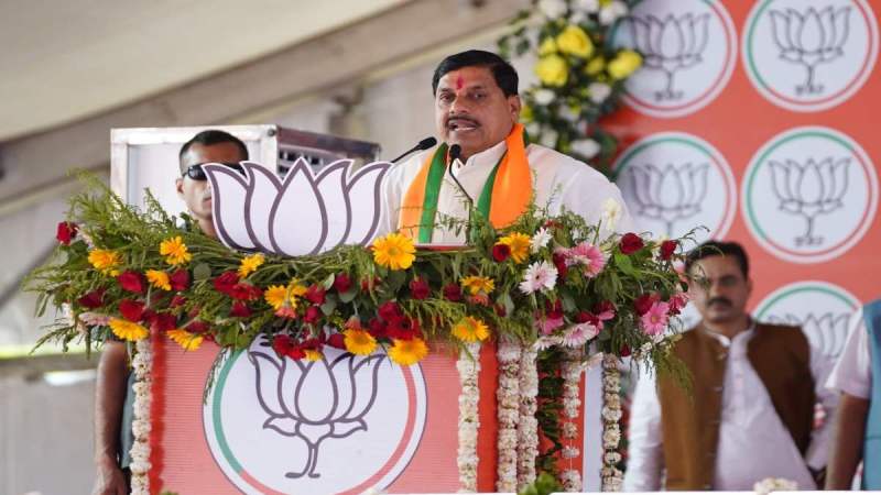CM Mohan Yadav Targets Congress