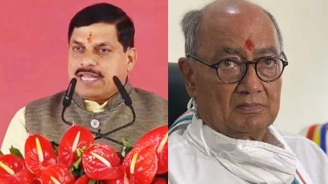 CM Mohan Yadav Targets Digvijay Singh CM Mohan Yadav Targets Digvijay Singh