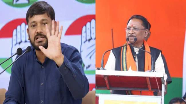 CM Vishnudev Sai Targets Kanhaiya Kumar CM Vishnudev Sai Targets Kanhaiya Kumar