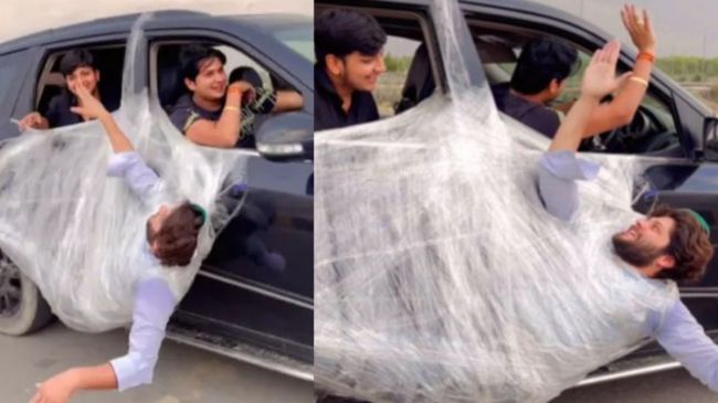 Car Stunt Viral Video