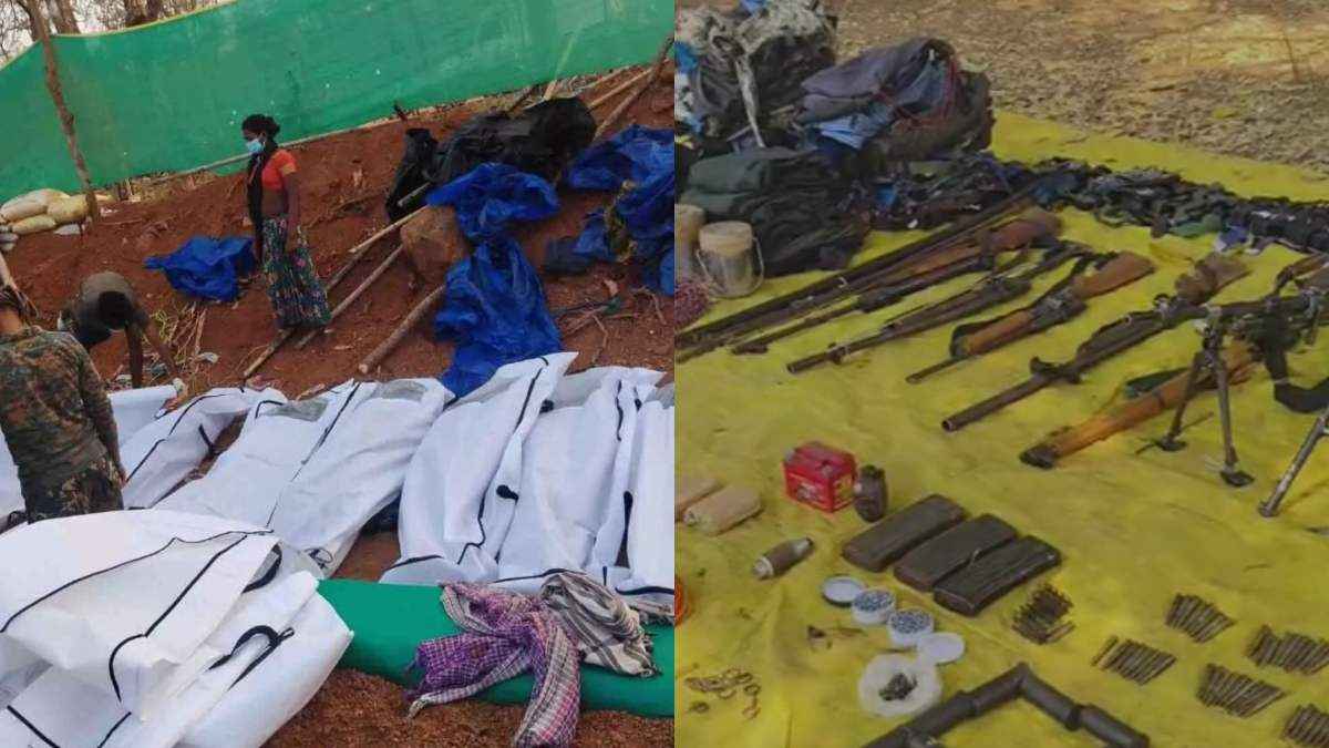 कोरचोली के जंगल में देर रात तक चली मुठभेड़, 13 नक्सली हुए ढेर, मौके से मिले ऑटोमेटिक हथियार