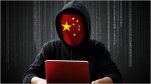 Hacker Wearing China Flag Mask