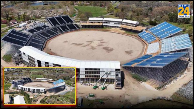 Nassau County International Cricket Stadium New York Ready for India Pakistan match IND VS PAK