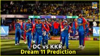 DC vs KKR Dream 11 Prediction