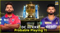 DC vs KKR Probable Playing 11 IPL 2024