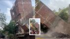Delhi building collapsed