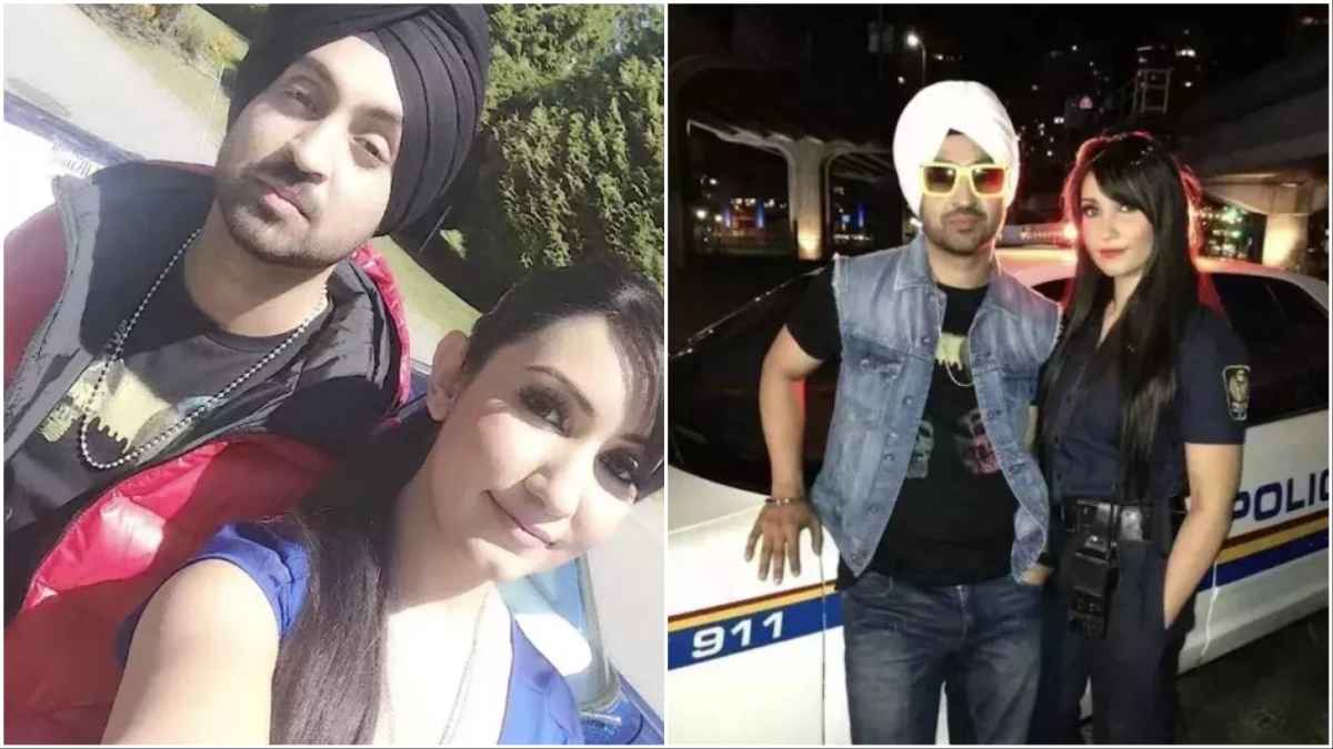 Diljit Dosanjh With Mystery Woman