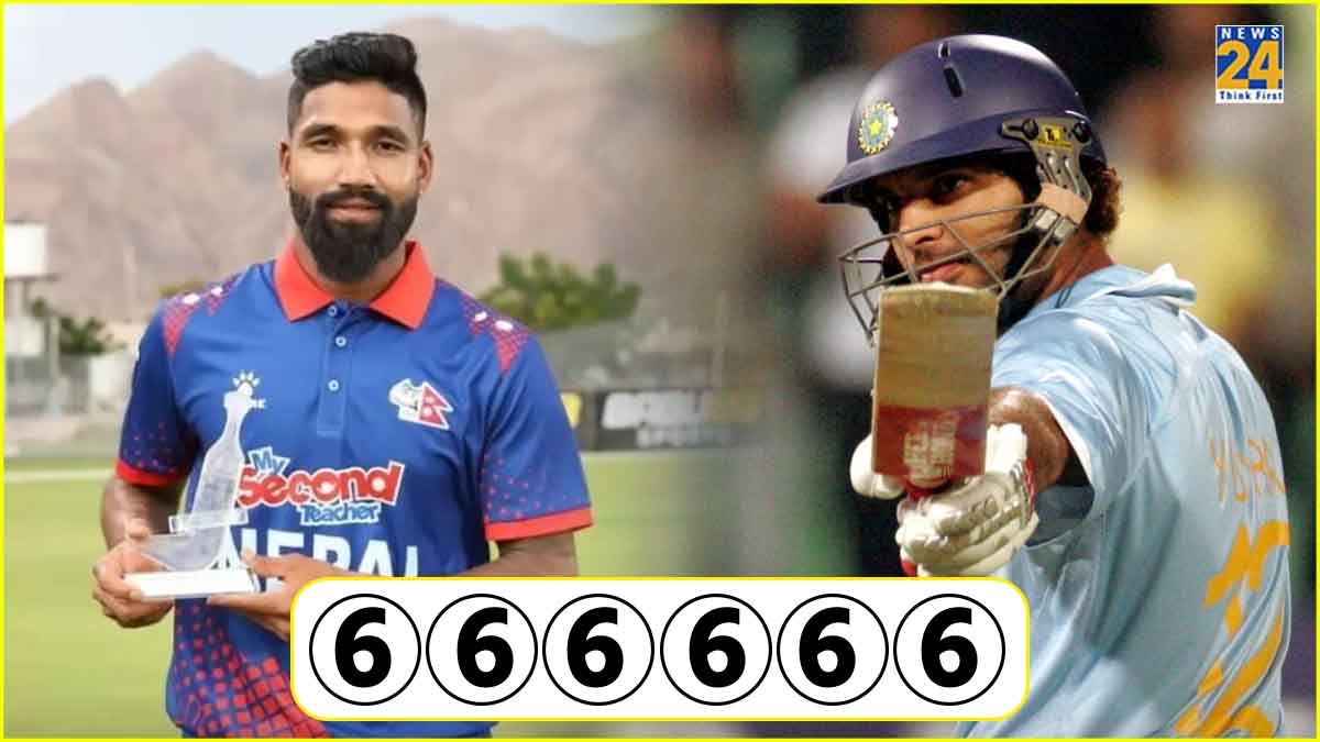 dipendra singh airee nepal cricketer 6 consecutive sixes t20 international third batsman