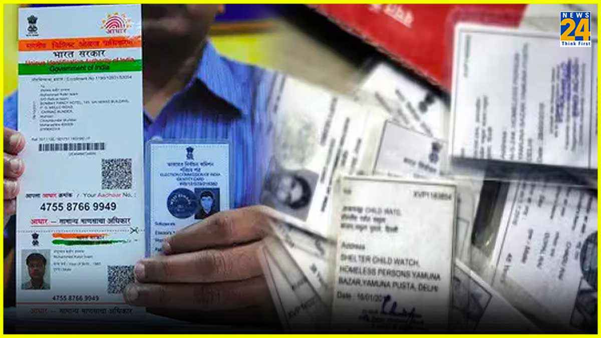 सिर्फ 20 रुपये में फेक Voter ID और Aadhaar Card, 10वीं पास आरोपी ने यूट्यूब देख किया क्राइम