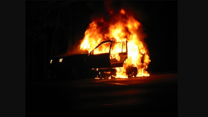 Fortuner Fire Ludhiana Punjab