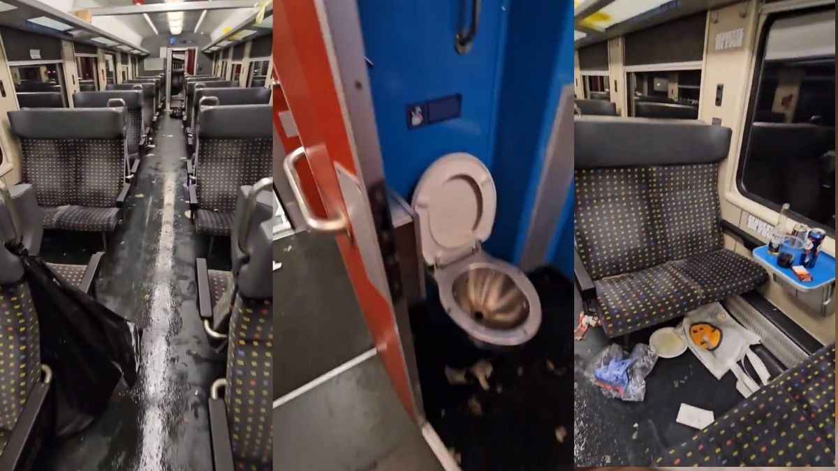 Geneva Train Viral Video