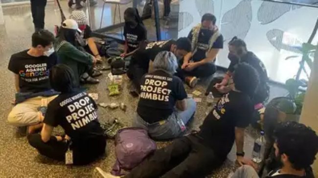 Google employees demonstrated