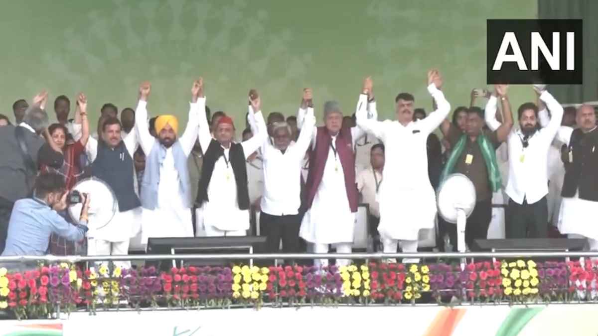 India Alliance Rally