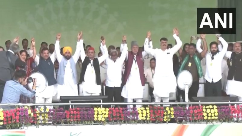 India Alliance Rally