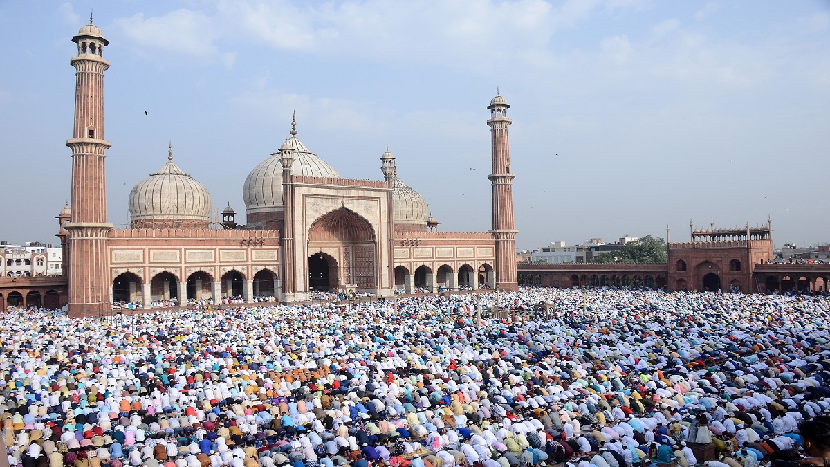 Jama Masjid Delhi Eid Celebration
