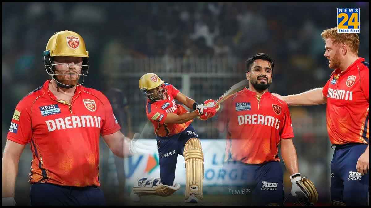 Punjab Kings beat Kolkata Knight Riders KKR vs PBKS Prabhsimran Singh Jonny Bairstow Shashank Singh