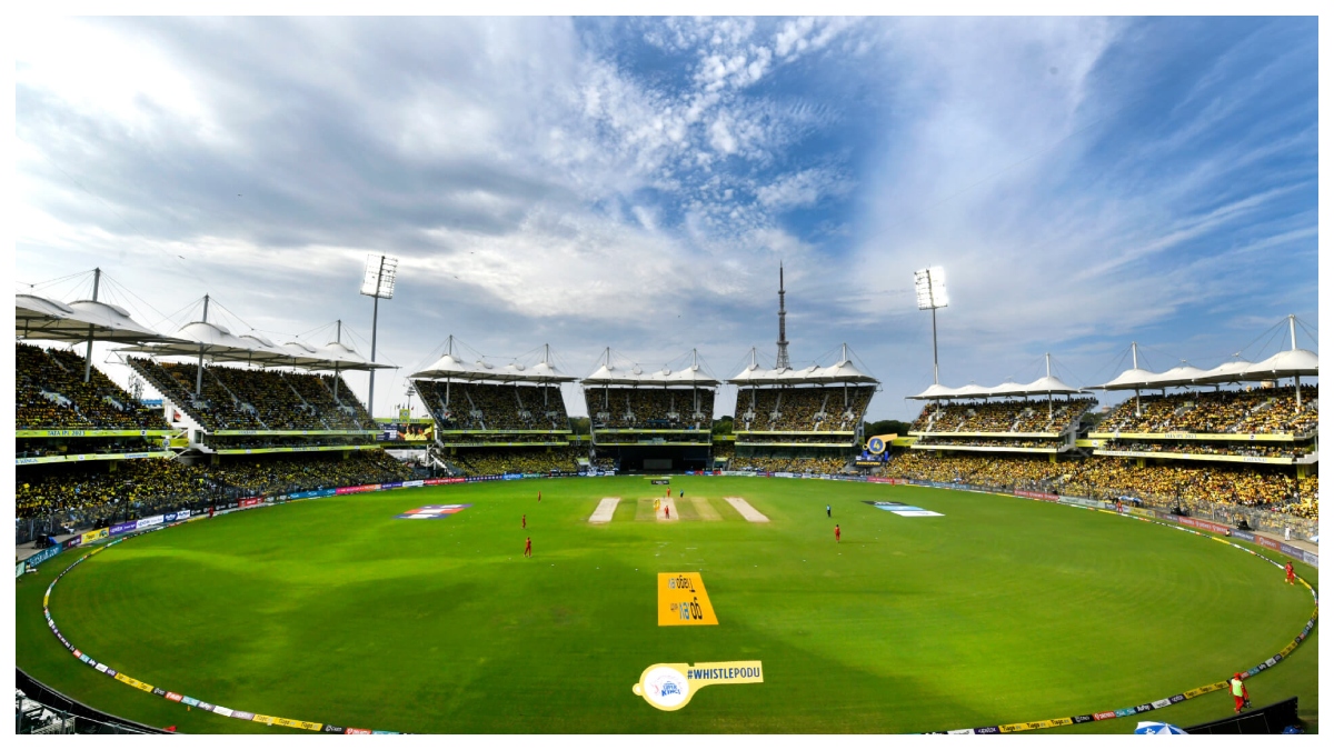 MA Chidambaram Stadium Pitch Report chepauk Chennai Weather forcast