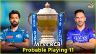 MI vs RCB Probable Playing 11 Mumbai Indians Royal Challengers Bengaluru