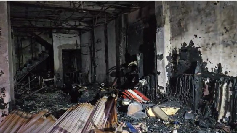 Maharashtra Chhatrapati Sambhajinagar Aurangabad Horrible Fire Incident