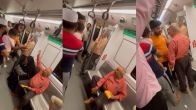 Fight in Delhi Metro