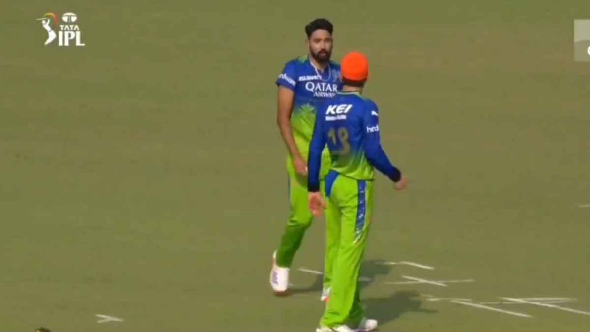Mohammed Siraj Virat Kohli