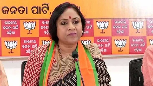 Odisha BJP Vice President Lekhasri Samantasinghar