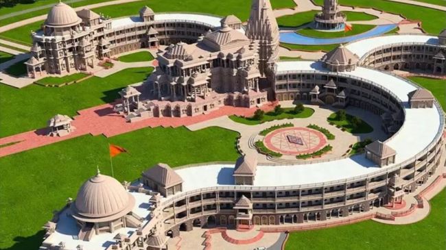 Om Shaped Shivji Temple